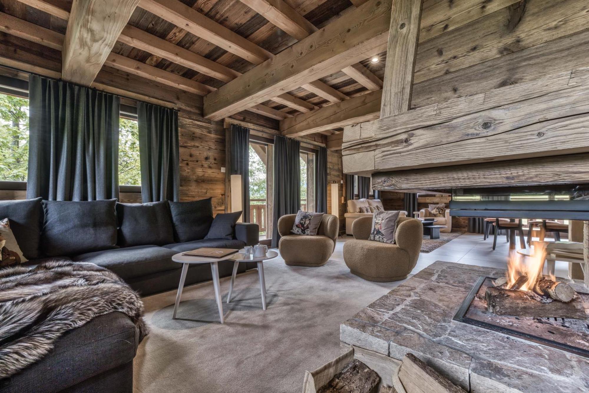 サン・ジェルヴェ・レ・バン Le Hameau Du Renard Blancヴィラ エクステリア 写真