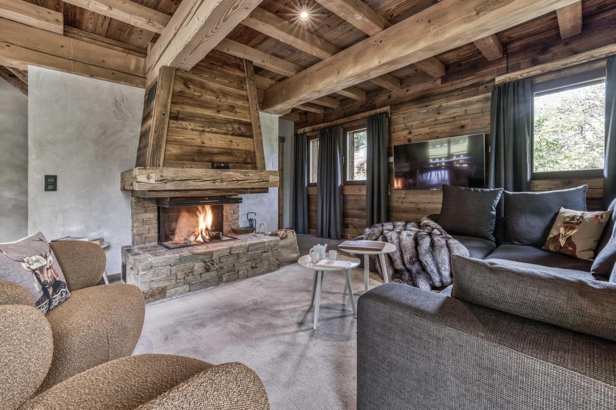 サン・ジェルヴェ・レ・バン Le Hameau Du Renard Blancヴィラ エクステリア 写真