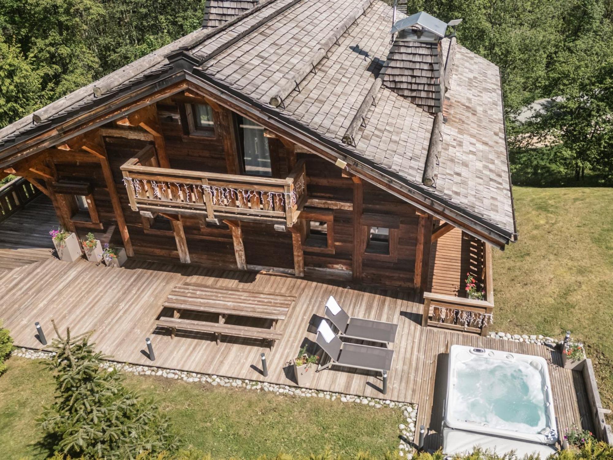 サン・ジェルヴェ・レ・バン Le Hameau Du Renard Blancヴィラ エクステリア 写真