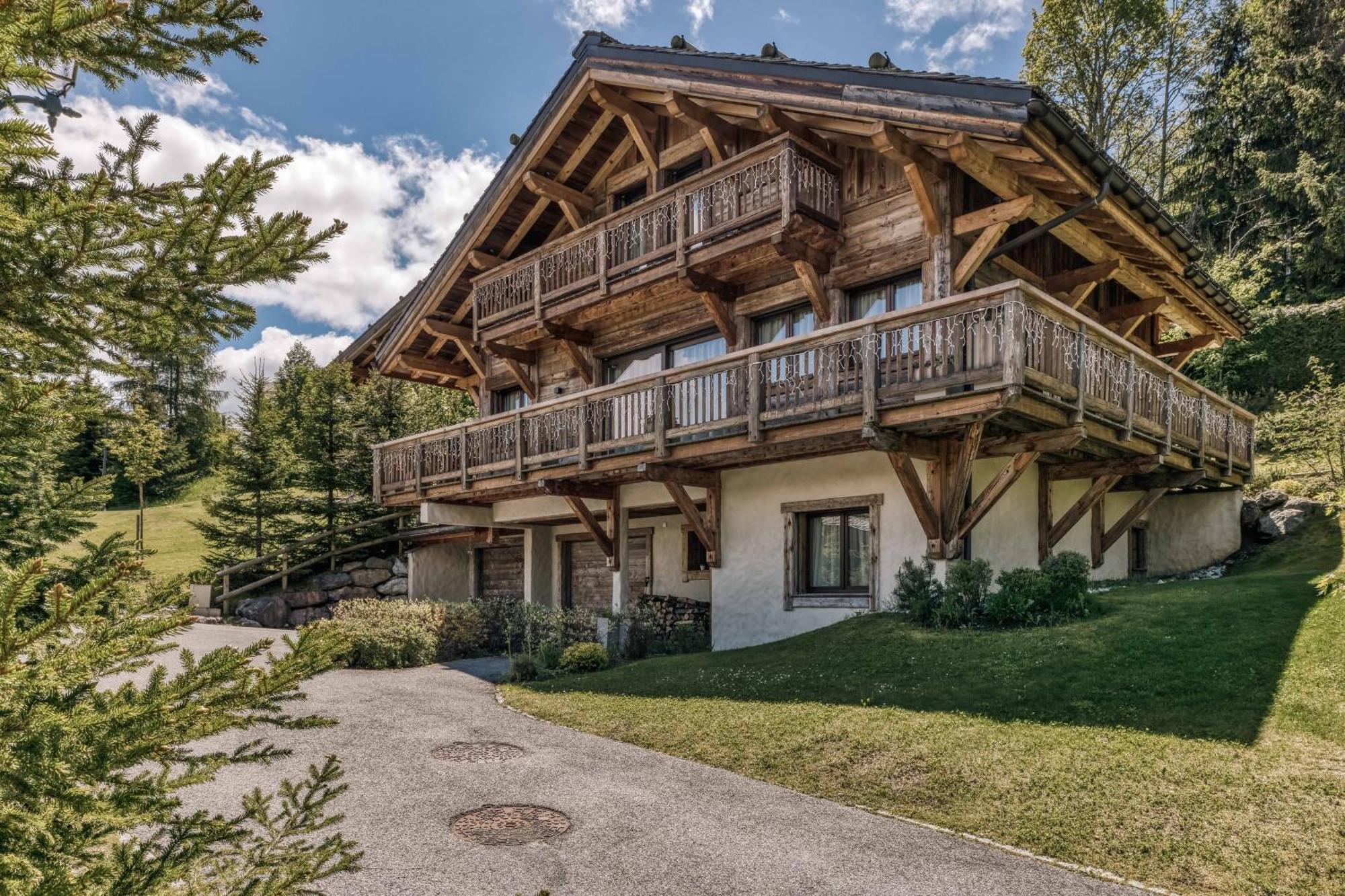 サン・ジェルヴェ・レ・バン Le Hameau Du Renard Blancヴィラ エクステリア 写真