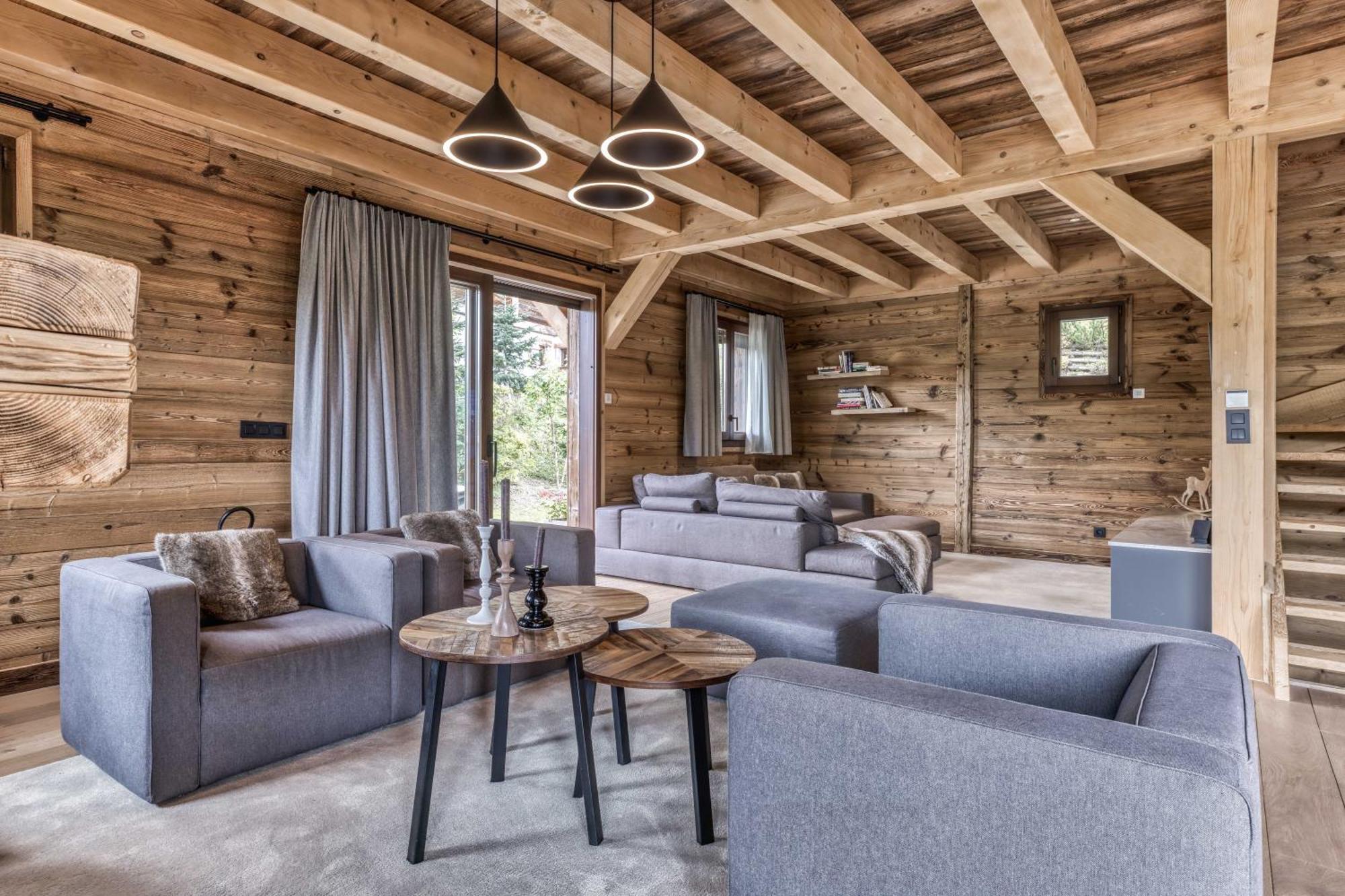 サン・ジェルヴェ・レ・バン Le Hameau Du Renard Blancヴィラ エクステリア 写真