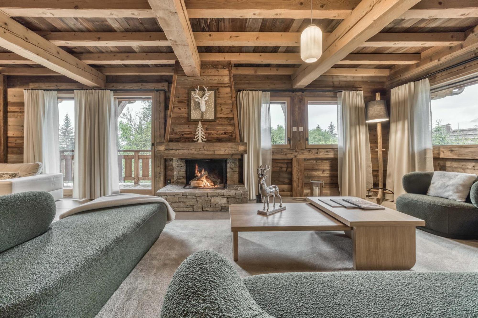 サン・ジェルヴェ・レ・バン Le Hameau Du Renard Blancヴィラ エクステリア 写真
